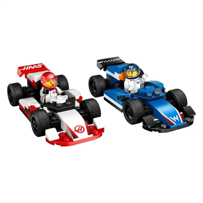 BUĞZ LEGO City F1 Williams Racing ve Haas F1 Yarış Arabaları 60464