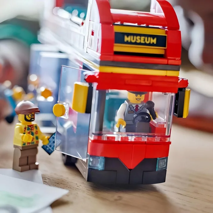 BUĞZ LEGO City Kırmızı İki Katlı Gezi Otobüsü 60407