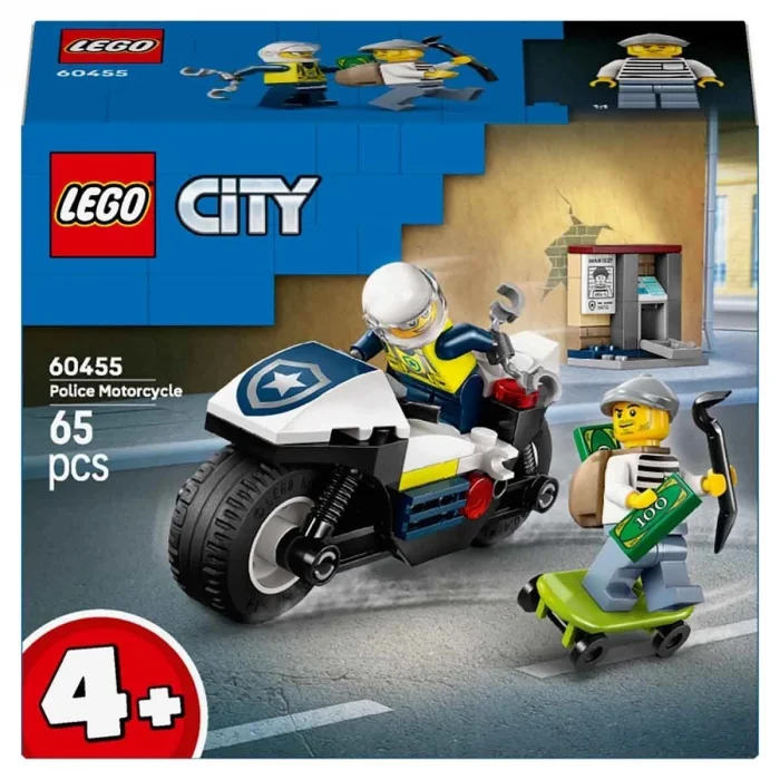 BUĞZ LEGO City Polis Motosikleti Takibi 60455
