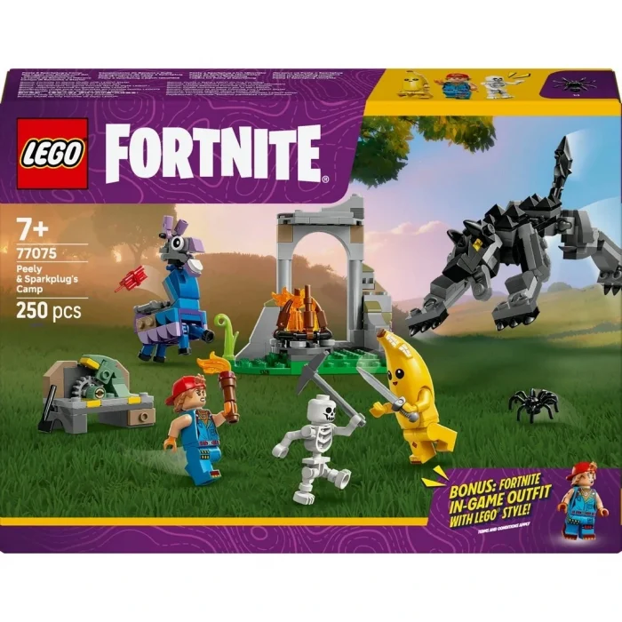 BUĞZ LEGO Fortnite Muzaffer ve Tamirci Çırağının Kampı Video Oyunu Yapım Seti