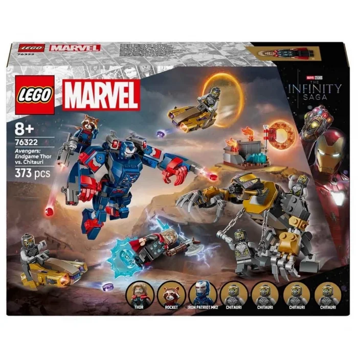 BUĞZ LEGO Marvel Avengers: Endgame Thor, Chitauriye Karşı 76322