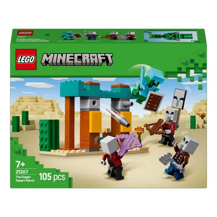 BUĞZ LEGO Minecraft Serseri Köylü Çöl Devriyesi 21267