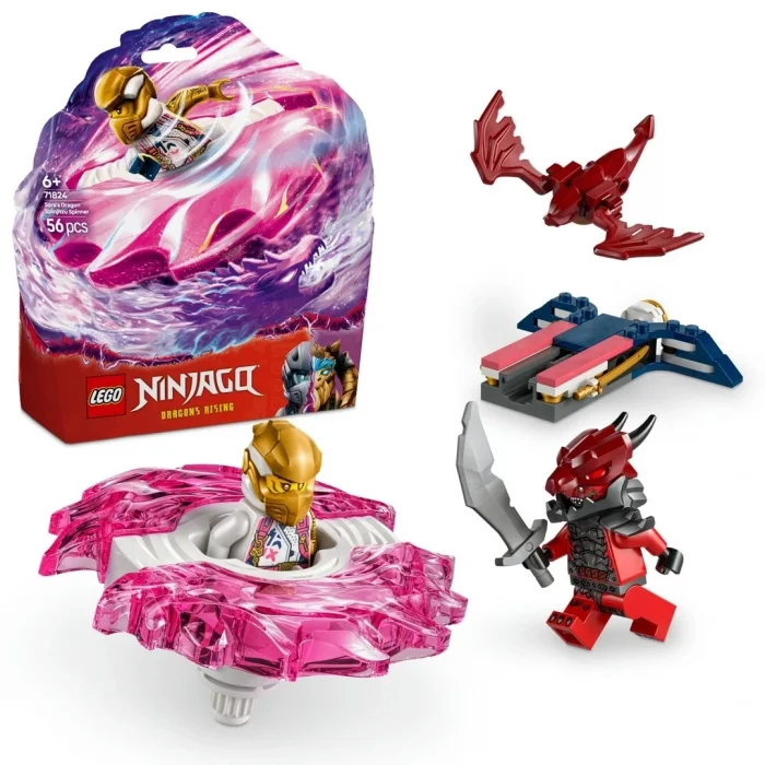 BUĞZ LEGO NINJAGO Sora’nın Ejderha Spinjitzu Topacı 71824