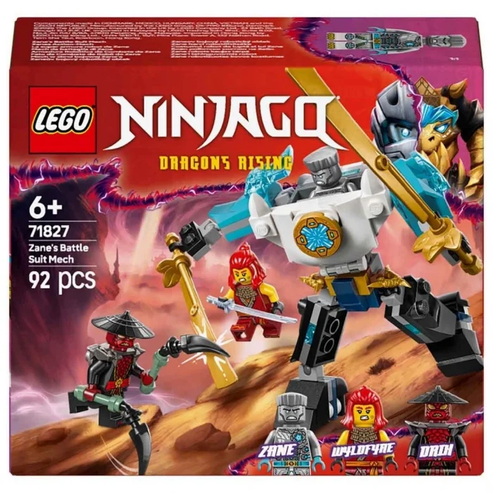 BUĞZ LEGO NINJAGO Zane’in Savaş Zırhı Mech’i 71827