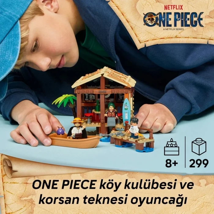 BUĞZ LEGO ONE PIECE Yel Değirmeni Köyü Kulübesi 75636
