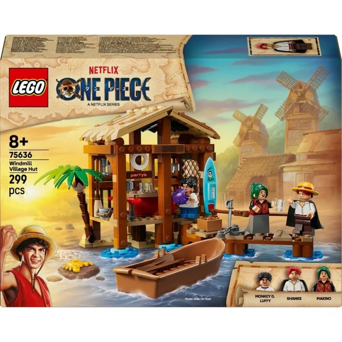 BUĞZ LEGO ONE PIECE Yel Değirmeni Köyü Kulübesi 75636
