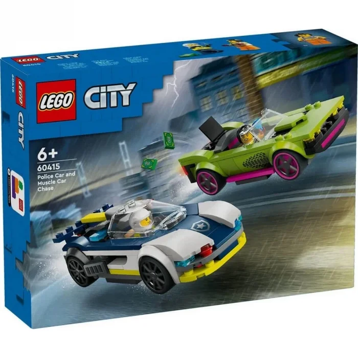 BUĞZ LEGO Police Car and Muscle Car Chase