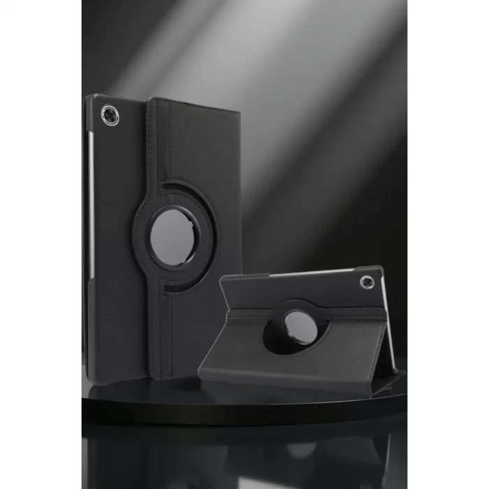 BUĞZ Lenovo Tab M10 Tb311fu Kılıf 360 Tablet Deri Kılıf - Siyah