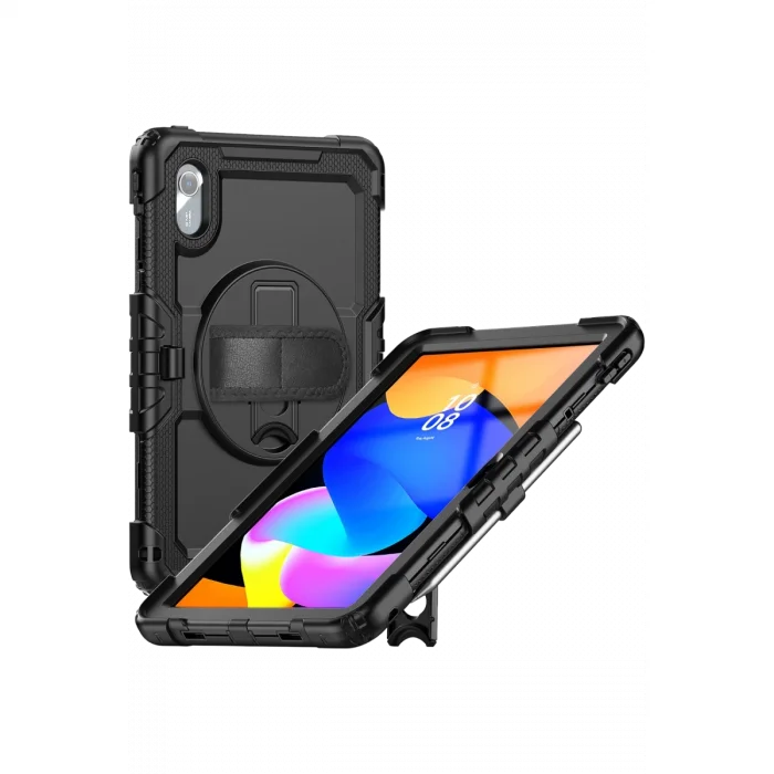 BUĞZ Lenovo Tab M11 Tb330fu Kılıf Amazing Tablet Kapak - Siyah