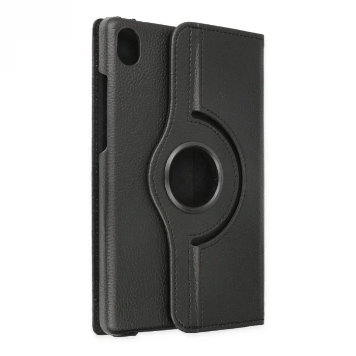 BUĞZ Lenovo Tab M8 Kılıf 360 Tablet Deri Kılıf - Siyah