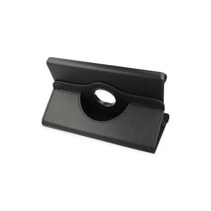 BUĞZ Lenovo Tab M8 Kılıf 360 Tablet Deri Kılıf - Siyah