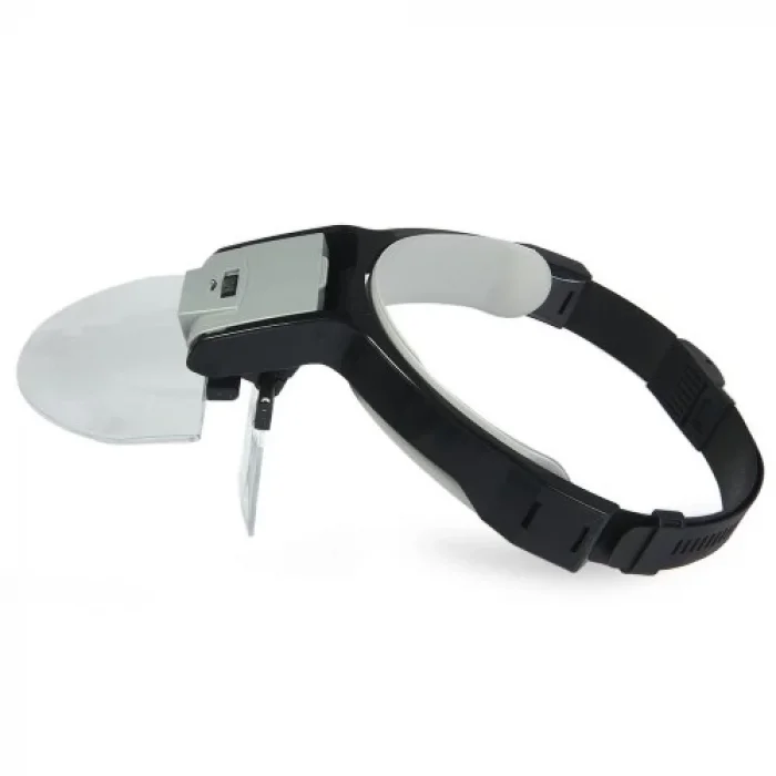 BUĞZ Lens Takmalı 5 Lenslı , Led Lambalı Şapka Tip Büyüteç