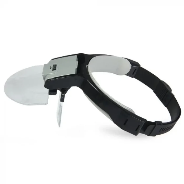 BUĞZ Lens Takmalı 5 Lenslı , Led Lambalı Şapka Tip Büyüteç - BUĞZ