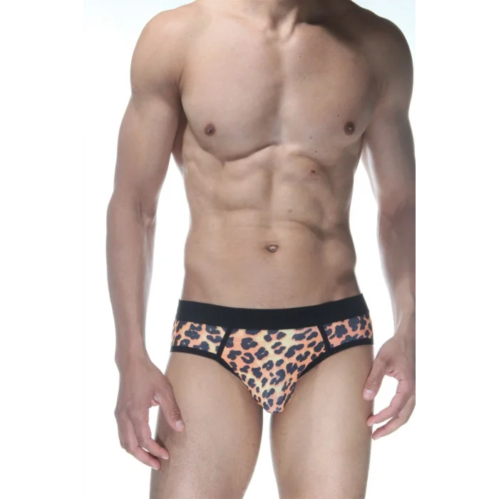 BUĞZ Leopar Jockstrap Erkek İç Giyim