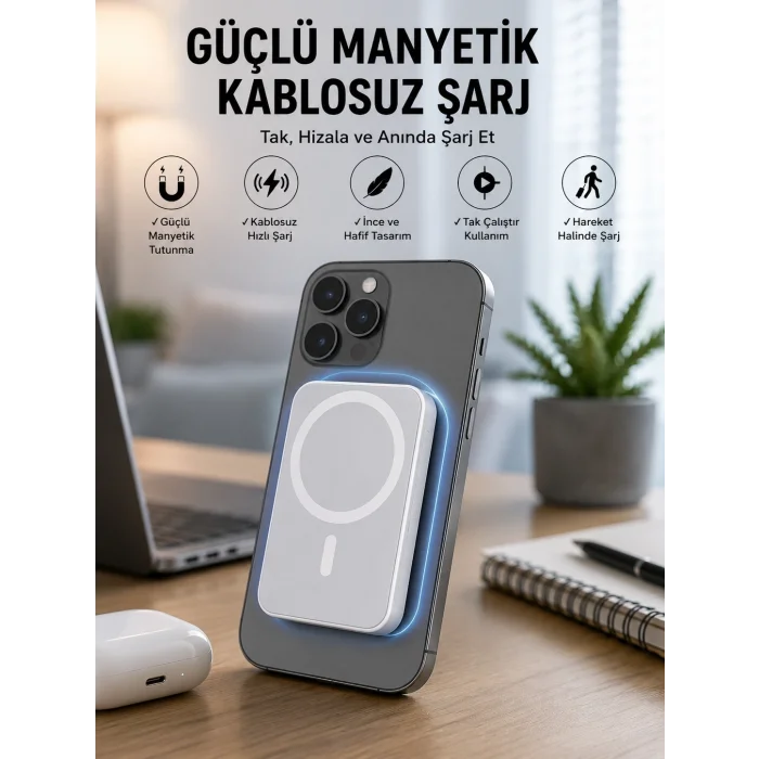 BUĞZ LF-100 MAGSAFE 5.000 MAH