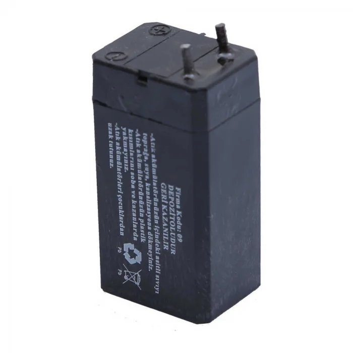 BUĞZ Lightex Lt-403 4v 0.3ah Işıldak Fener Aküsü