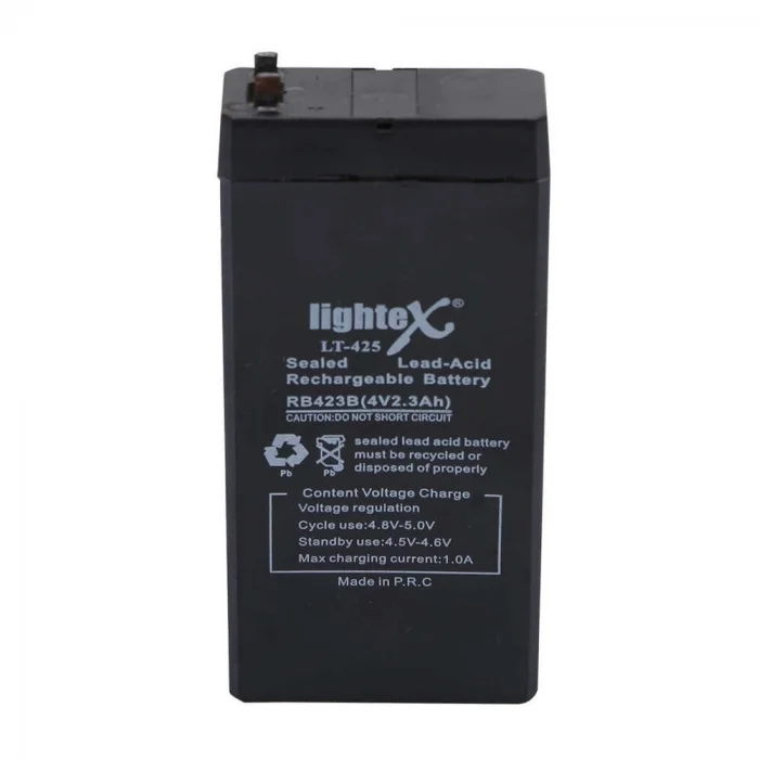 BUĞZ Lightex Lt-425 4v 2.3ah Işıldak Fener Aküsü