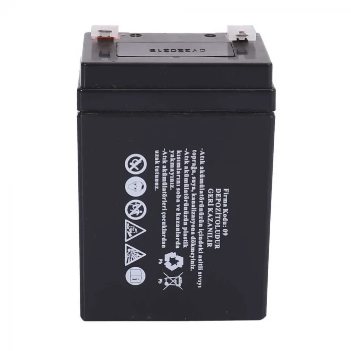 BUĞZ Lightex Lt-45 4v 5.5ah Işıldak Fener Aküsü