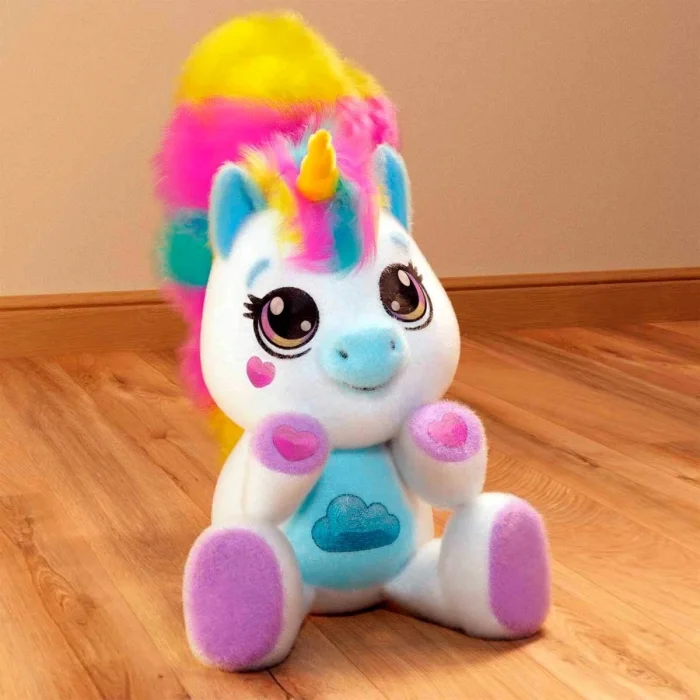  Lily Sesli ve Işıklı Unicorn Peluş