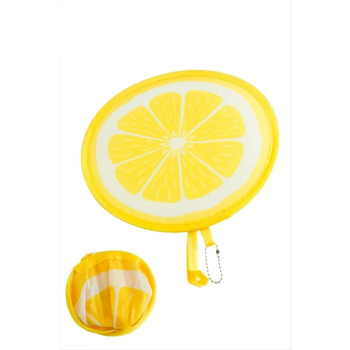 BUĞZ Limon Desenli Kore Yelpaze 20 cm