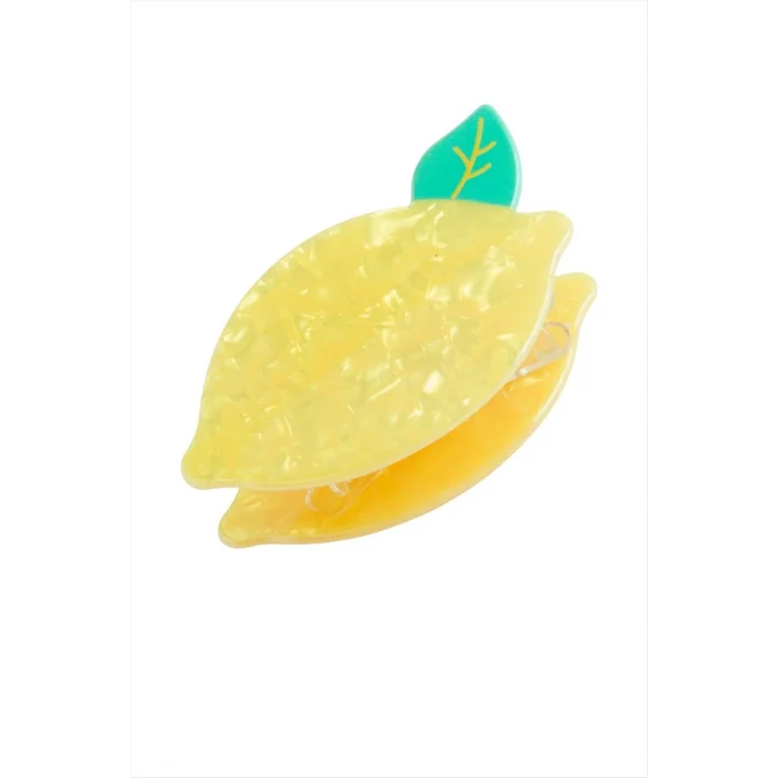 BUĞZ Limon lüks Mandal Toka 8 cm