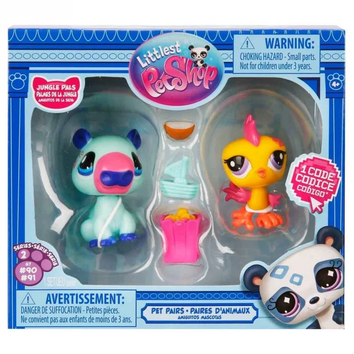  Littlest Pet Shop Minişler 2’li Figür Seti S2 - S00000620