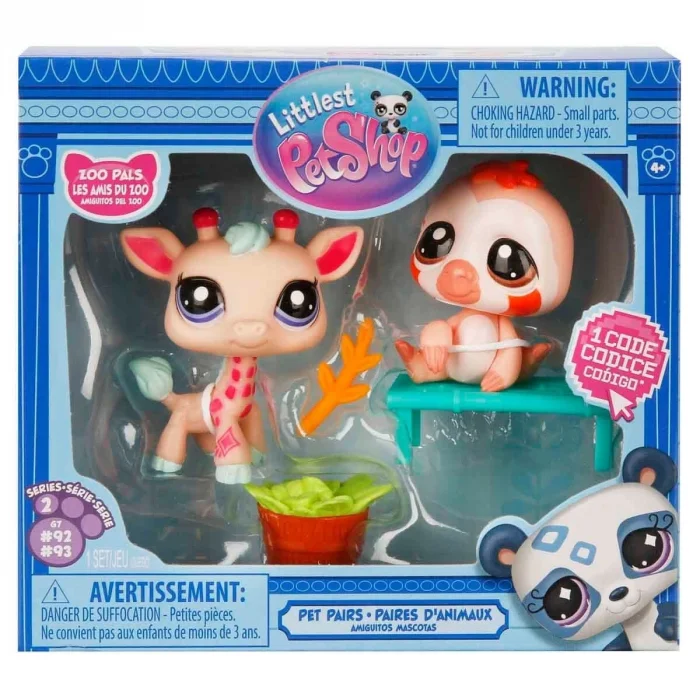  Littlest Pet Shop Minişler 2’li Figür Seti S2 - S00000620
