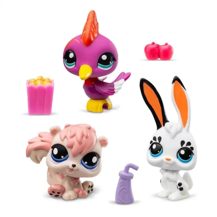  Littlest Pet Shop Minişler 3’lü Figür Seti S2
