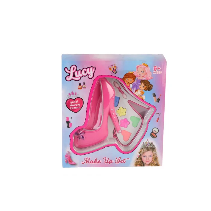  LMN212 AYAKKABILI KUTULU TEKLİ MAKYAJ SETİ