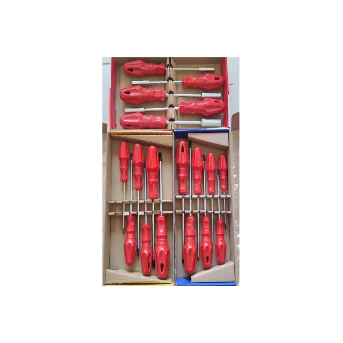 BUĞZ Lokma Tornavida Torx Tornavida Düz Yıldız Tornavida Seti Takımı