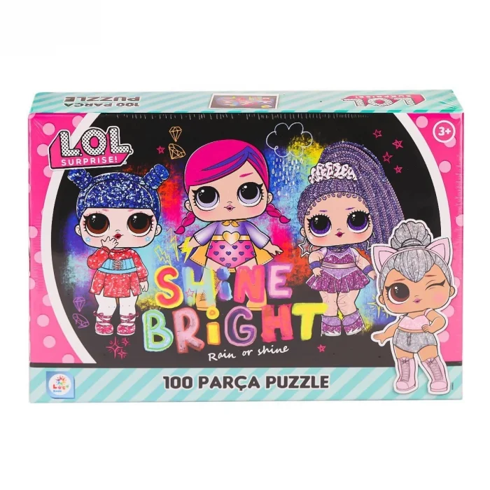  LOL0055 LOL 100 Parça Puzzle -Laçokids