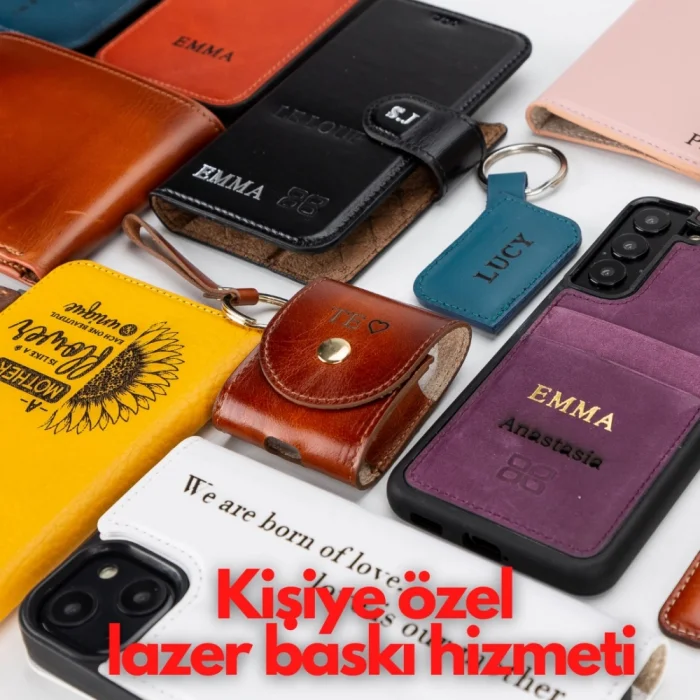  Lozan Strap 6.5 inch Uyumlu Deri Kartlıklı Kılıf ERC1 Siyah