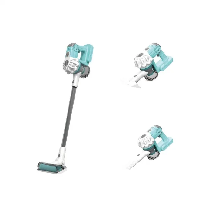  LS8803Q Vardem Dikey Elektrik Süpürgesi Ekranlı Kutu Yeşil-Gri 3 in1