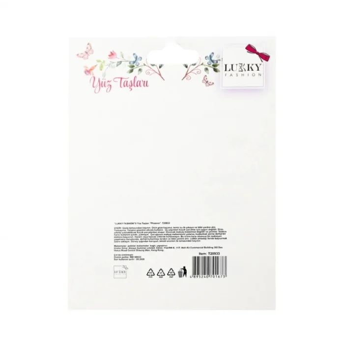  Lukky Phononix Göz ve Kaş Yüz Taşı