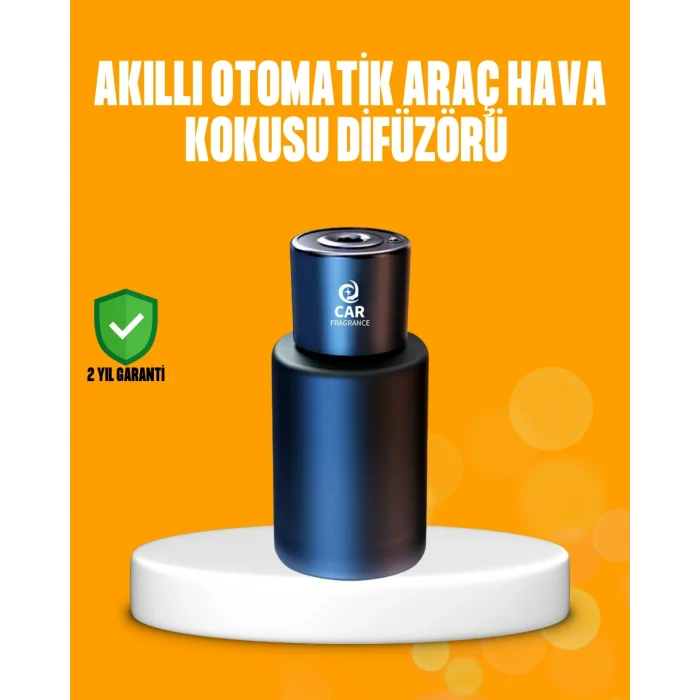 BUĞZ Lüks Oto Koku Difüzörü Doğal Buharlaşmalı Cam Tasarım