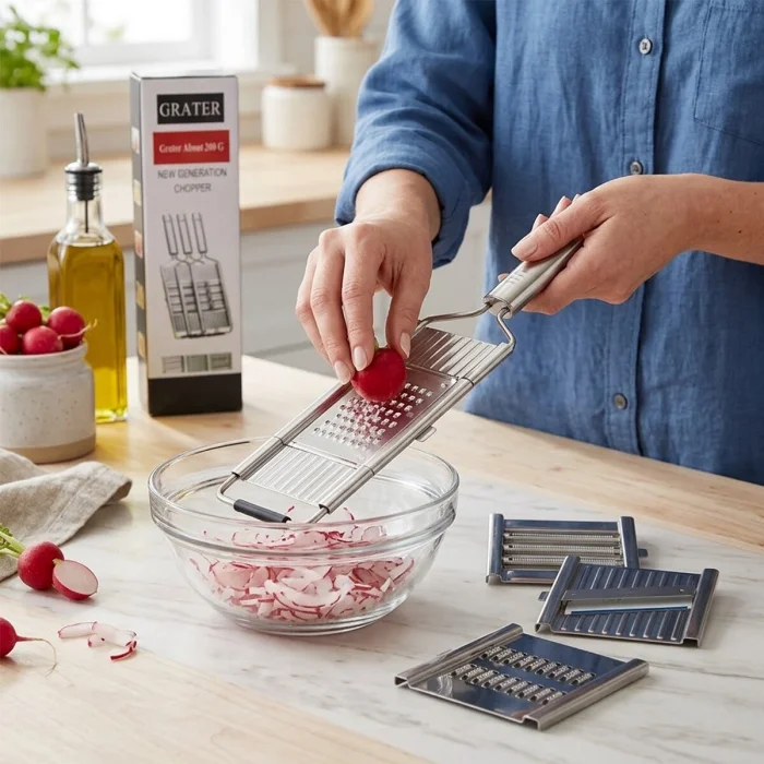 BUĞZ Lüx 3in1 Çelik Rende 260gr Bx40