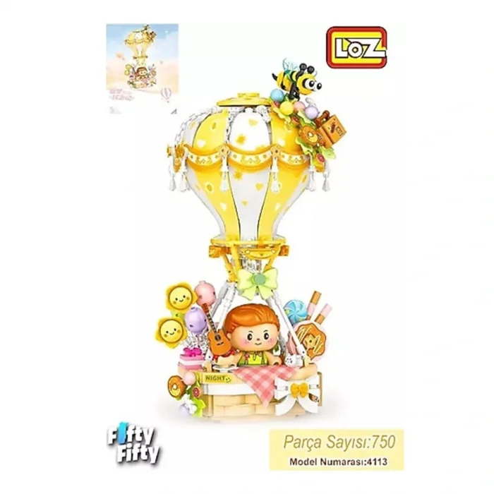 BUĞZ LZ-4113 LOZ SARI HAVA BALONU 750 PARÇA BLOCK OYUNCAK
