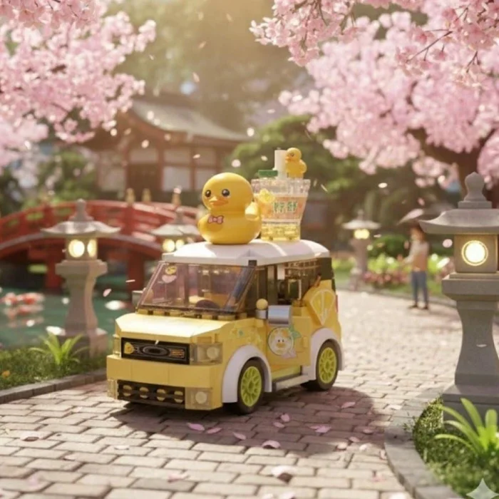 BUĞZ LZ-4209 LOZ ÖRDEK ARABASI 260 PARÇA BLOCK OYUNCAK