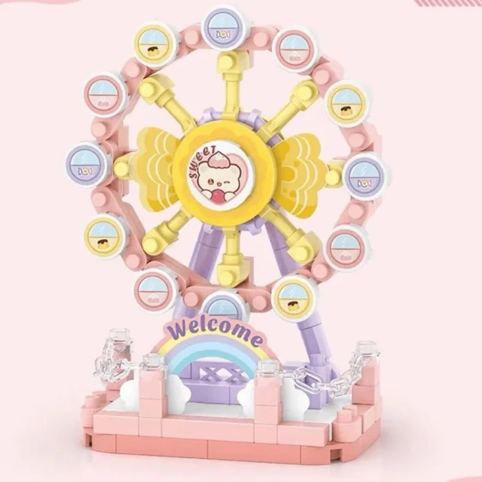 BUĞZ LZ-8631 DÖNME DOLAP 140 PARÇA BLOCK OYUNCAK MİNİ POŞET