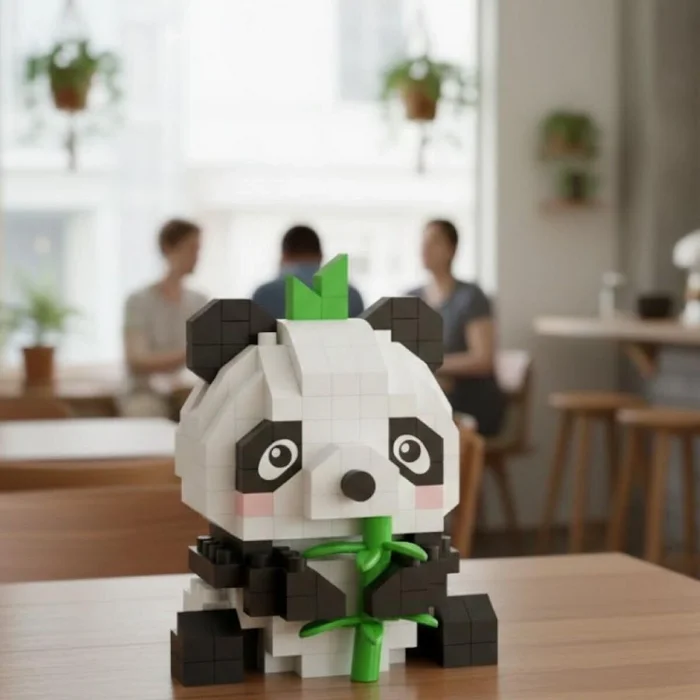 BUĞZ LZ-8633 LOZ PANDA 170 PARÇA BLOCK OYUNCAK-MİNİ POŞET