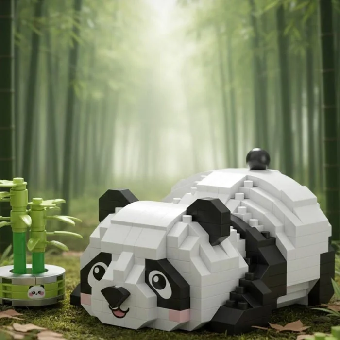 BUĞZ LZ-8804 LOZ DİNLENEN PANDA 340 PARÇA BLOCK OYUNCAK