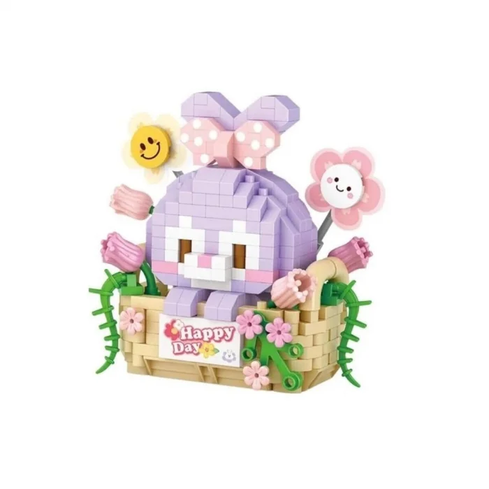 BUĞZ LZ-8805 LOZ MOR TAVŞAN 400 PARÇA BLOCK OYUNCAK