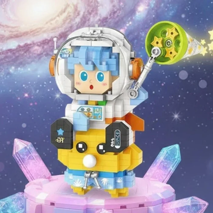 BUĞZ LZ-8827 LOZ ASTRONOT MAVİ 390 PARÇA BLOCK OYUNCAK