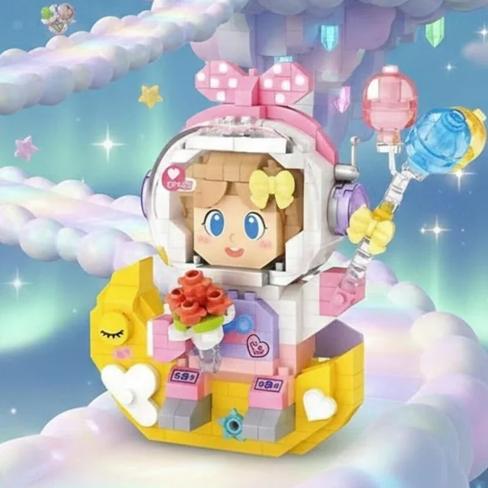 BUĞZ LZ-8828 LOZ KIZ ASTRONOT 410 PARÇA BLOCK OYUNCAK