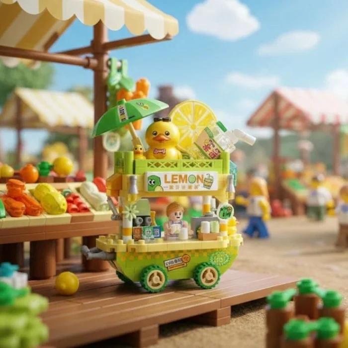 BUĞZ LZ-8856 LOZ LİMON ARABASI 310 PARÇA BLOCK OYUNCAK