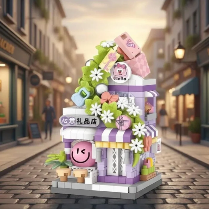 BUĞZ LZ-8867 HEDİYE DÜKKANI 420 PARÇA BLOCK OYUNCAK