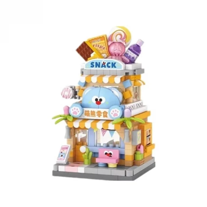 BUĞZ LZ-8868 ATIŞTIRMALIK DÜKKANI 410 PARÇA BLOCK OYUNCAK