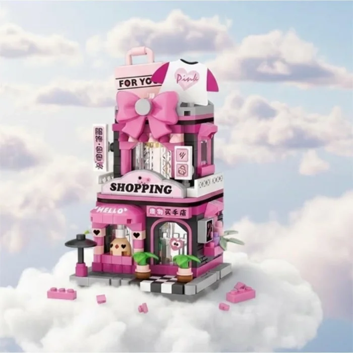 BUĞZ LZ-8870 ALIŞVERİŞ DÜKKANI 410 PARÇA BLOCK OYUNCAK