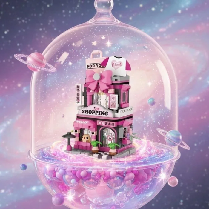 BUĞZ LZ-8870 ALIŞVERİŞ DÜKKANI 410 PARÇA BLOCK OYUNCAK