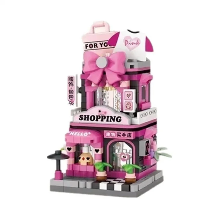 BUĞZ LZ-8870 ALIŞVERİŞ DÜKKANI 410 PARÇA BLOCK OYUNCAK